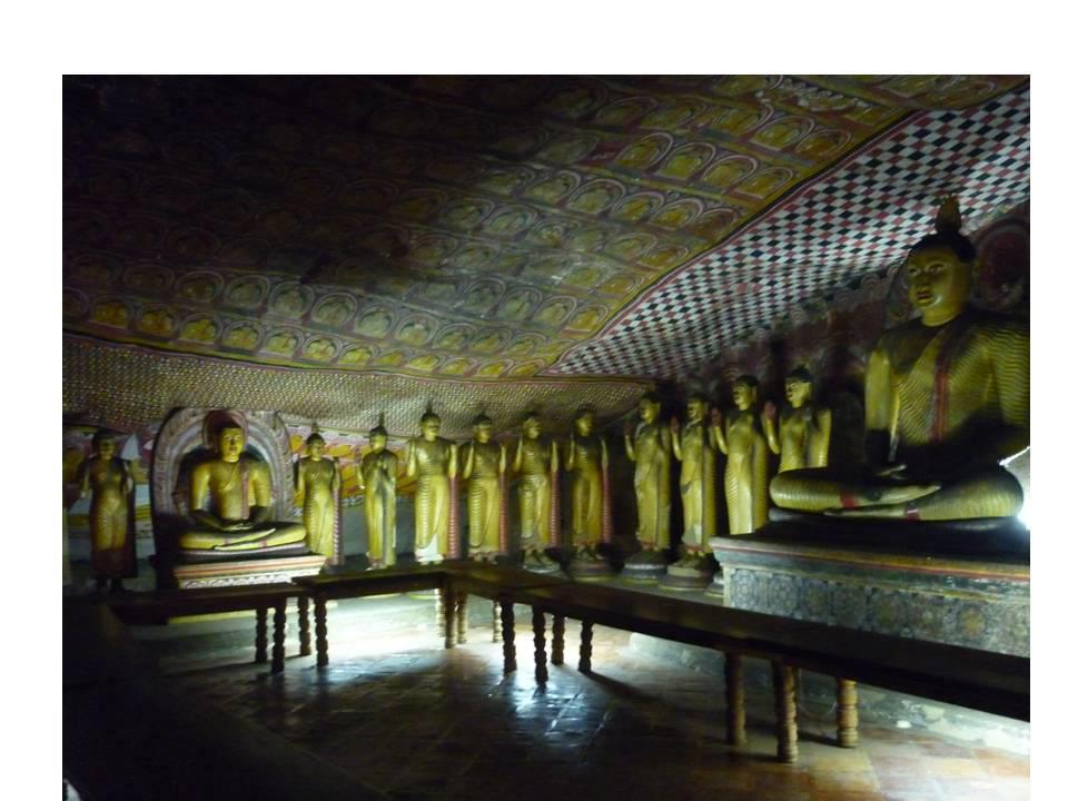 Dambulla Cave in Sri Lanka