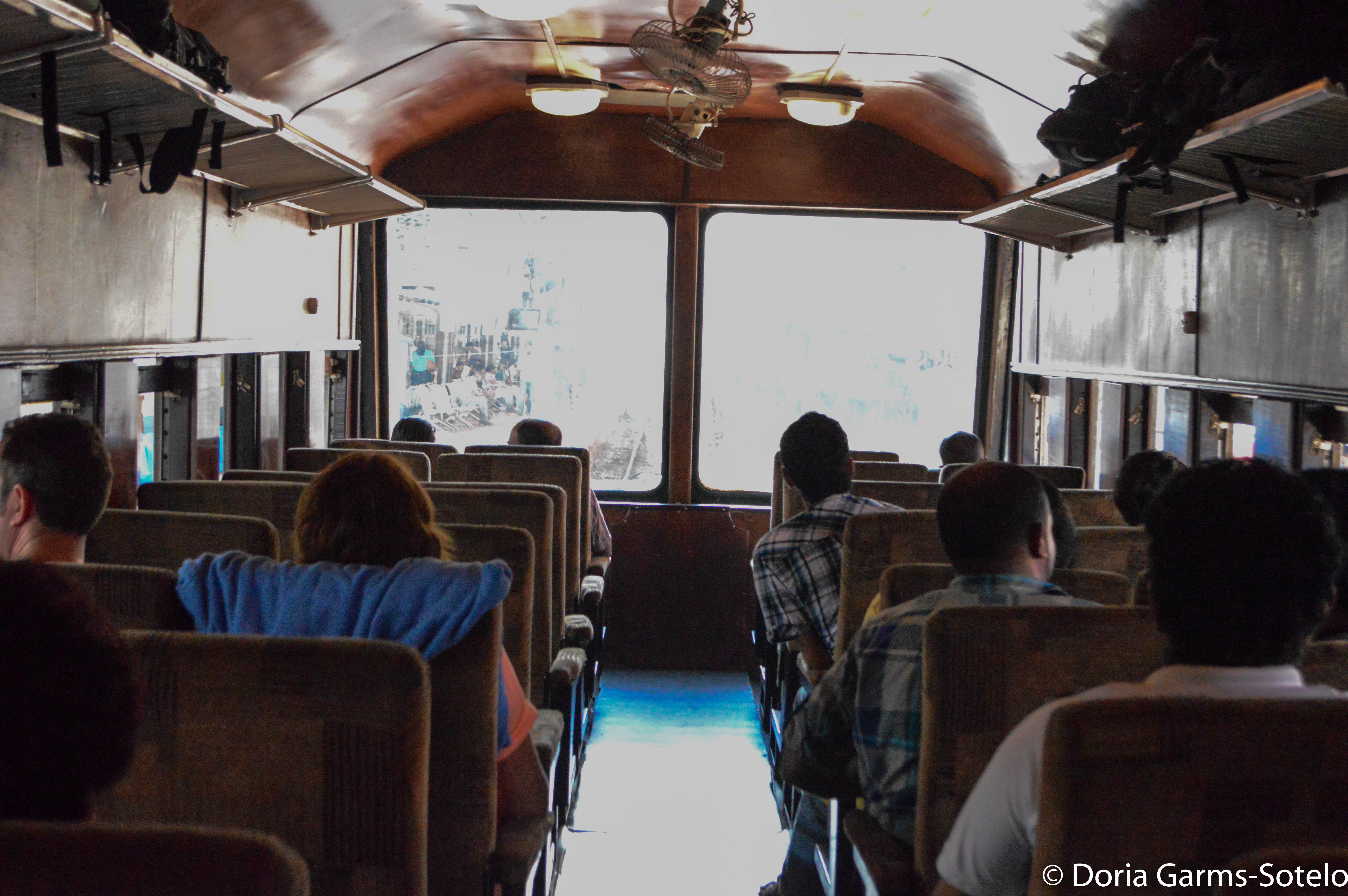 Inside our Train