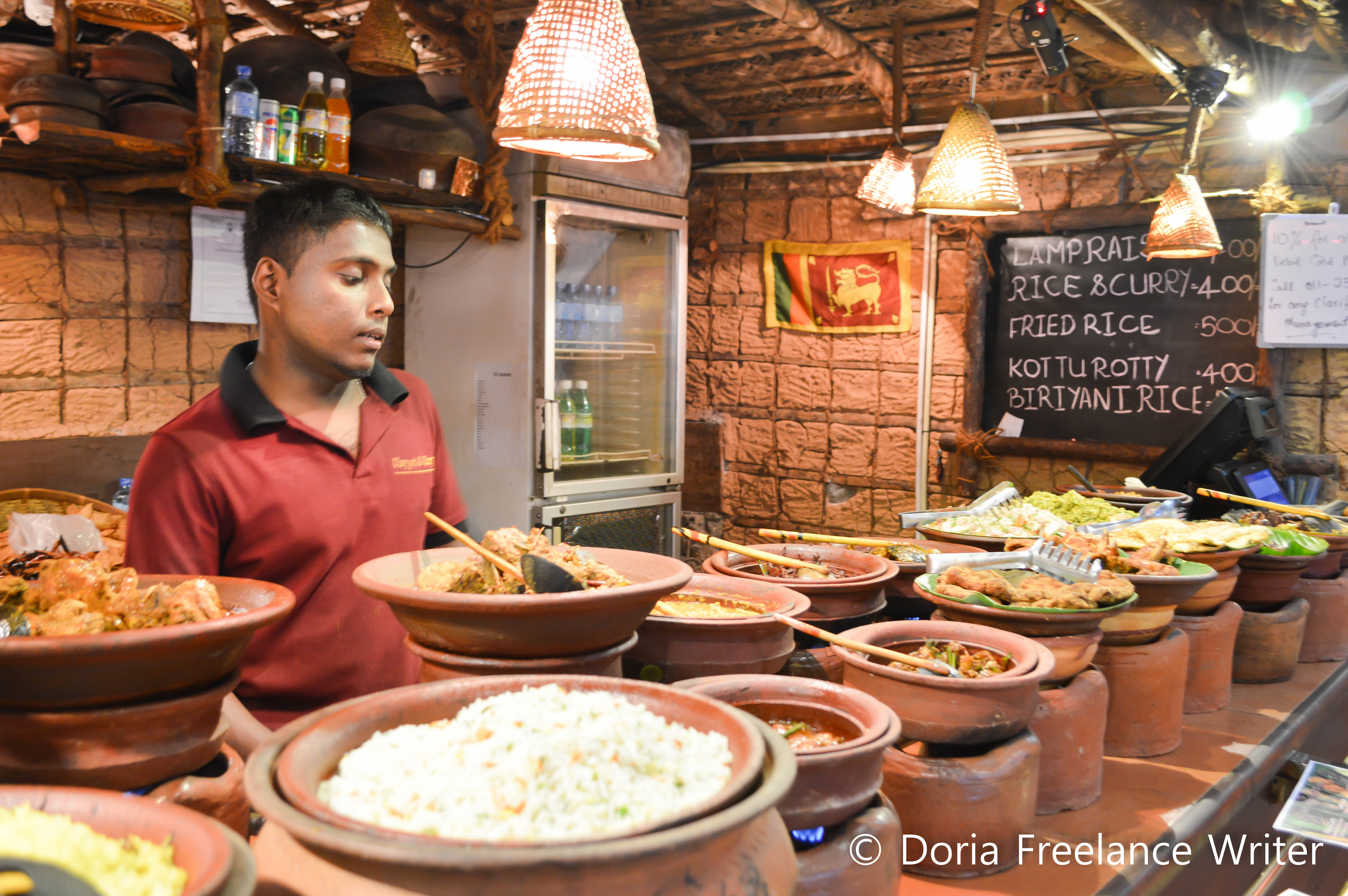 A Sri Lankan Curry Fast Food Joint