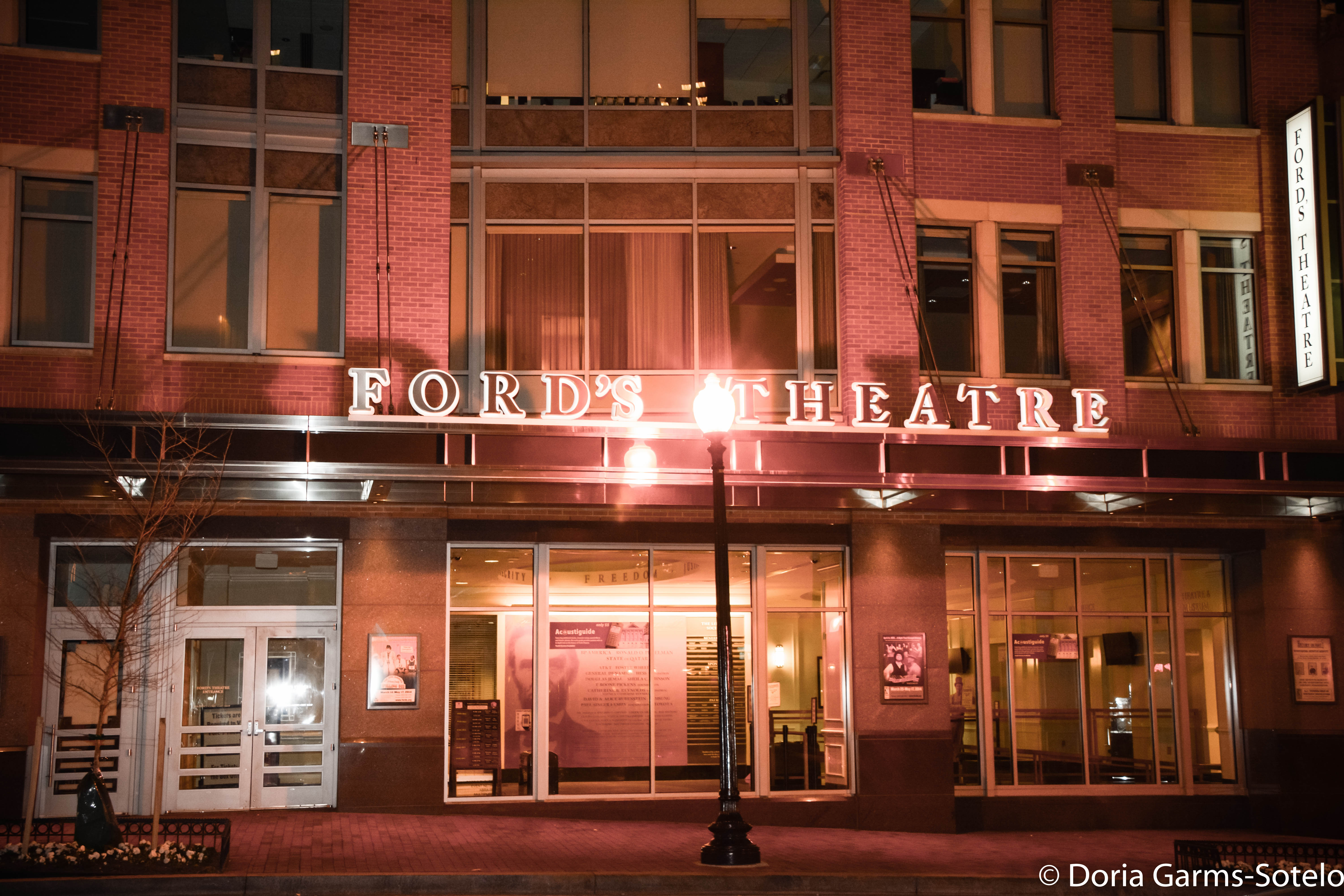 Fords Theater where President Lincoln was Assassinated